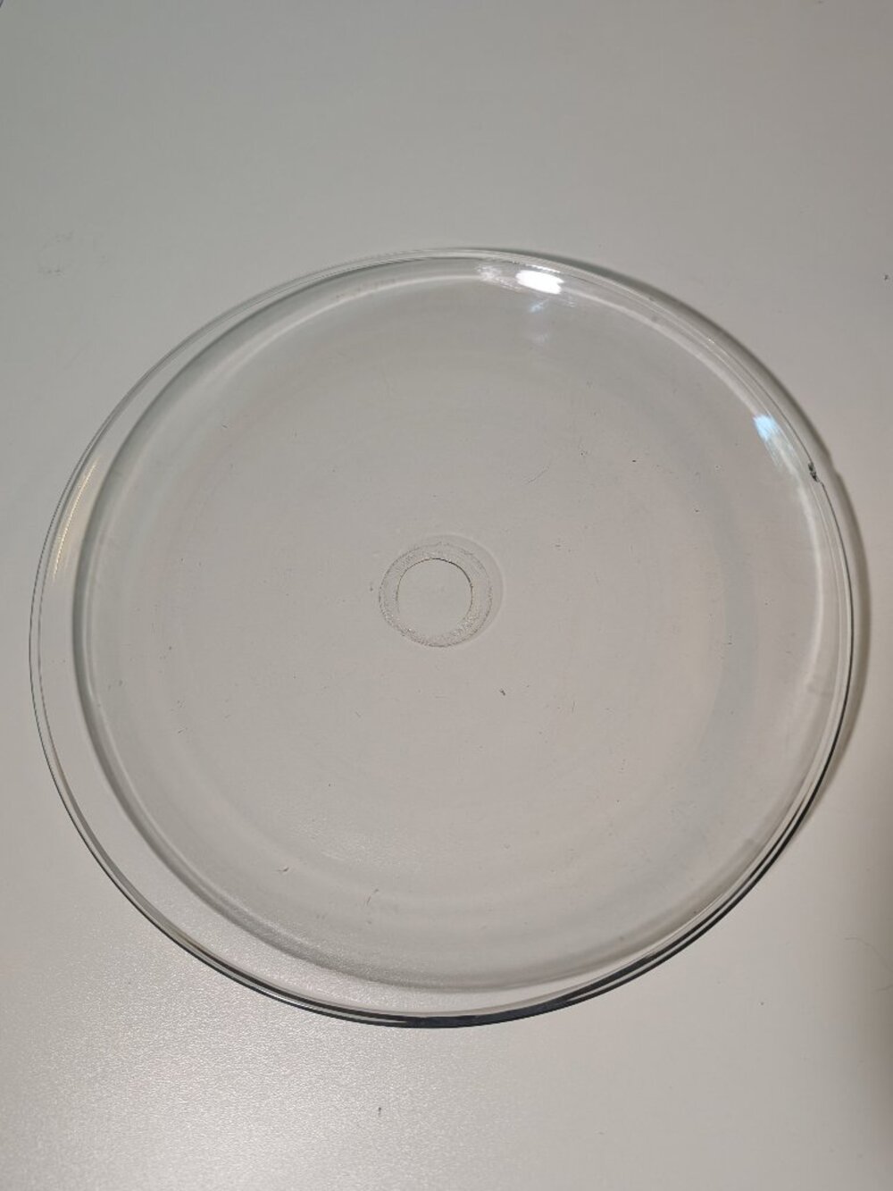 Replacement Glass Microwave Turntable Plate Carousel Tray 13" - Chipped